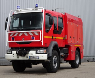 Renault Midlum 220 DCI 4x4-  Feuerwehr, Fire - Doppelcabine - 3.000 ltr water - 200 ltr Foam TT 3959
