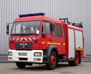 MAN L75 14.280 Doppelcabine - 3.000 ltr watertank - Feuerwehr, Fire brigade TT 4065