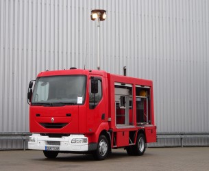 Renault Midlum 150 Calamiteiten truck, Rescue-Vehicle -17 KVA-400V Electricity aggregate, Elektrizitat Aggregat, TT 4068
