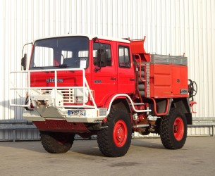 Renault 110 150 4x4 - Sides CCF 3000 ltr. - feuerwehr - fire brigade - brandweer - Lier, Winch, Winde - Expeditie TT 4090