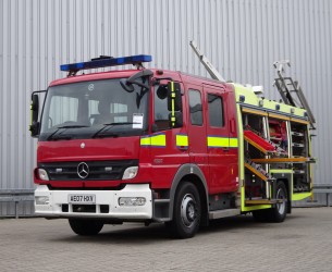 Mercedes-Benz Atego 1325 RHD - Crewcab, Doppelcabine - 1.400 ltr watertank - Feuerwehr, Fire brigade, More in Stock!! TT 4123