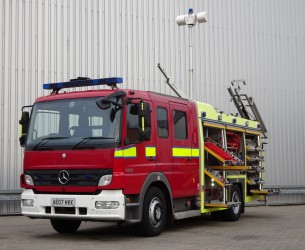 Mercedes-Benz Atego 1324 RHD - Crewcab, Doppelcabine - 1.400 ltr watertank - Feuerwehr, Fire brigade, More in Stock!! TT 4125