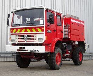 Renault M180 Midliner 4x4 Doppelcabine - 4.400 ltr watertank - Feuerwehr, Fire brigade, Expeditie, Camper TT 4147