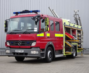 Mercedes-Benz Atego 1325 RHD - Crewcab, Doppelcabine - 1.400 ltr watertank - Feuerwehr, Fire brigade, More in Stock!! TT 4168