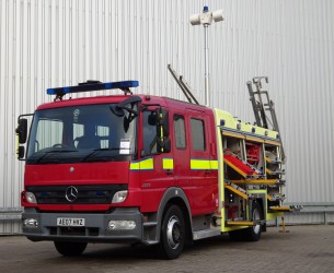 Mercedes-Benz Atego 1325 Mercedes-Benz Atego 1325  RHD - Crewcab, Doppelcabine - 1.400 ltr watertank - Feuerwehr, Fire brigade, More in Stock!! TT 4169