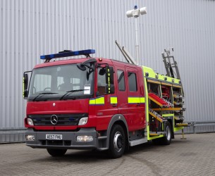 Mercedes-Benz Atego 1325 RHD - Crewcab, Doppelcabine - 1.400 ltr watertank - Feuerwehr, Fire brigade, More in Stock!! TT 4170