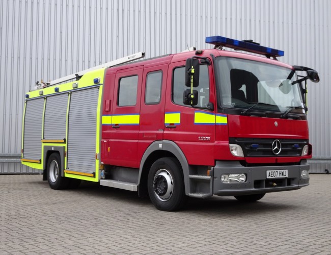 Mercedes-Benz Atego 1325 RHD - Crewcab, Doppelcabine - 1.400 ltr watertank - Feuerwehr, Fire brigade, More in Stock!! TT 4171
