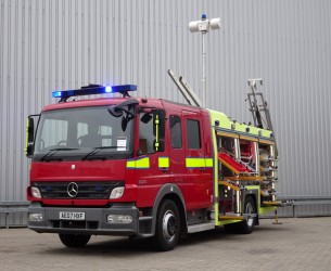 Mercedes-Benz Atego 1325 RHD - Crewcab, Doppelcabine - 1.400 ltr watertank - Feuerwehr, Fire brigade, More in Stock!! TT 4172