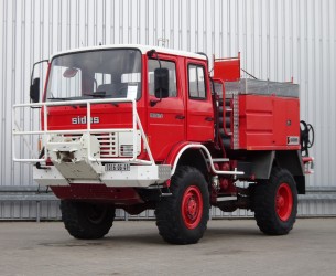Renault 110-150 4x4 4x4 -Feuerwehr, Fire brigade -3.000 ltr watertank - 5t. Lier, Wich, Winde -, Expeditie, Camper TT 4223