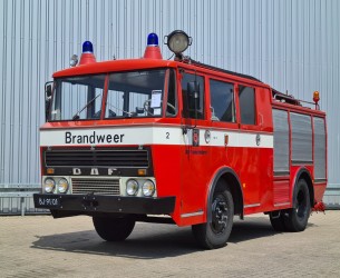 DAF G 1600 DF 325 Oldtimer, Museum - Brandweer, fire, feuerwehr - 1.200 ltr. Watertank TT 4233