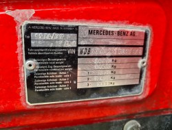 Mercedes-Benz 1524 3.000 ltr water tank- pomp - Brandweer, Feuerwehr, Fire brigade - Dubble cabin, mannschaftskabine TT 4327