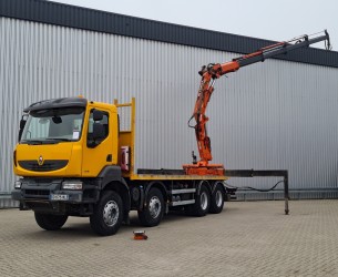 Renault Kerax 450DXI 8x4 - Atlas 24TM kraan, Crane, Kran, Greu - BB - Remote TT 4335