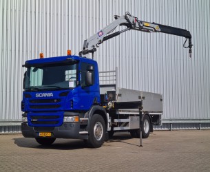 Scania P250 HMF 11TM Kraan, Crane, Kran, Euro 6, NL Truck! TT 4397