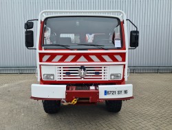 Renault M 210 Midliner 4x4 -Feuerwehr, Fire brigade - 2.500 ltr watertank - 5.6t Winch Expeditie, Camper, Dobbelcabine TT 4408