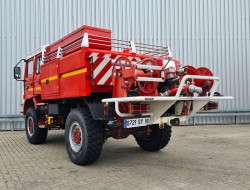 Renault M 210 Midliner 4x4 -Feuerwehr, Fire brigade - 2.500 ltr watertank - 5.6t Winch Expeditie, Camper, Dobbelcabine TT 4408