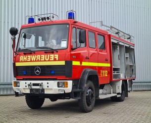Mercedes-Benz 1120 AF 4x4 -Feuerwehr, Fire brigade - 1.800 ltr watertank - Expeditie, Camper TT 4412