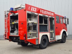Iveco 95E18 4x4 - 600 ltr watertank -Feuerwehr, Fire brigade - Expeditie, Camper, DOKA TT 4420