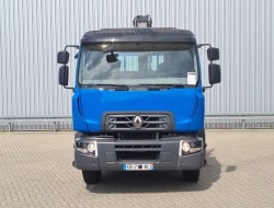 Renault C280 Hiab 8TM Kraan, Crane, Kran, Grue - Kipper, Tipper, Benne - Low KM TT 4449