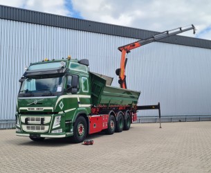 Volvo FM 500 8x2 - Palfinger 18 TM Kraan, Crane, Kran, Grue - Remote control - Euro 6 TT 4480