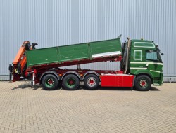 Volvo FM 500 8x2 - Palfinger 18 TM Kraan, Crane, Kran, Grue - Remote control - Euro 6 TT 4480