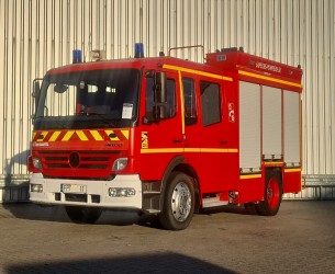 Mercedes-Benz Atego 1325 1.500 ltr watertank - Feuerwehr, Fire truck - Crewcab, Doppelcabine TT 4486