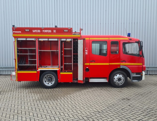 Mercedes-Benz Atego 1325 2.000 ltr watertank - Feuerwehr, Fire truck, Crewcab, Doppelcabinehr, Fire truck TT 4487