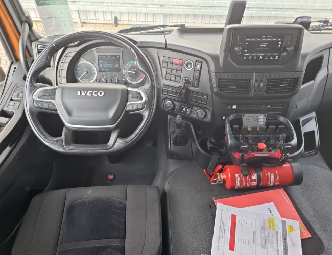 Iveco X-way 480 8x4 - 13TM Palfinger Kraan, Crane, Kran, Grue - Kipper, Tipper, Benne TT 4493