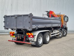 Iveco X-way 480 8x4 - 13TM Palfinger Kraan, Crane, Kran, Grue - Kipper, Tipper, Benne TT 4493