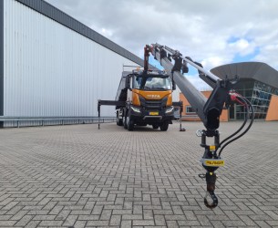 Iveco X-way 480 8x4 - Palfinger Kraan, Crane, Kran, Grue - Kipper, Tipper, Benne TT 4493