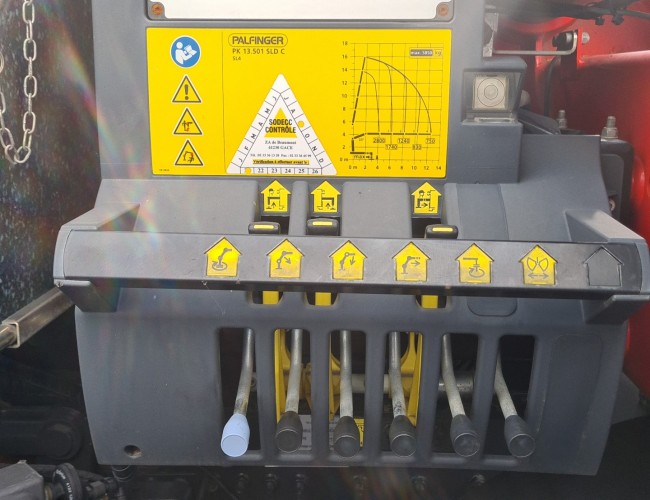 Iveco X-way 480 8x4 - 13TM Palfinger Kraan, Crane, Kran, Grue - Kipper, Tipper, Benne TT 4493