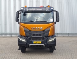 Iveco X-way 480 8x4 - 13TM Palfinger Kraan, Crane, Kran, Grue - Kipper, Tipper, Benne TT 4493