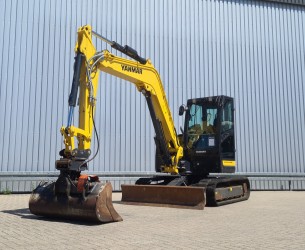 Yanmar VIO80-1A Minigraver, Midigraver, Graafmachine, Kantelbak, Digger, Excavator, Bagger TT 4494