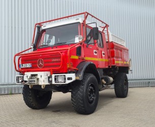Unimog Mercedes Benz U 5000 4x4 - (type 437.4) Doppelkabine,Uberrollkafig - SIDES CCF4000 ltr. - Expeditievoertuig, Camper TT 4496