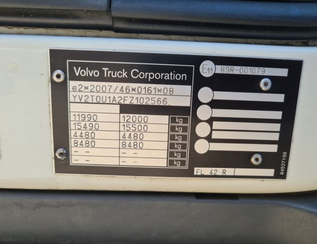 Volvo FL 12.210 Thermoking V-600 Koel-Vries, Tiefkuhl, Frigo, 1.500 kg laadklep, Loadlift, LDW TT 4501