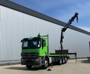 Mercedes-Benz ACTROS 3236 8x4 - Hiab 166-5  Crane Kraan Kran Grue - Euro 5 TT 4513