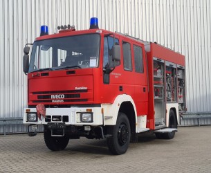 Iveco 135 E24 Euro Fire 4x4 - 1.200 ltr, Winch, Fire brigade - Expeditie, Camper, DOKA TT 4548