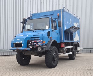 Mercedes-Benz Unimog 5000 4x4 - (type 437.4) - 1.500 kg laadklep - Winch - Expeditievoertuig, Camper TT 4552