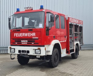Iveco 95 E18 4x4 -600 ltr -Feuerwehr, Fire brigade - Expeditie, Camper, DOKA TT 4574