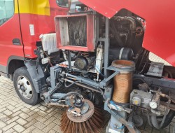 Mitsubishi Canter 7 C15 Brock SL 140/2 Sweeper, Road Surface Cleaner, Front Brush, Kehrmaschine TT 4576