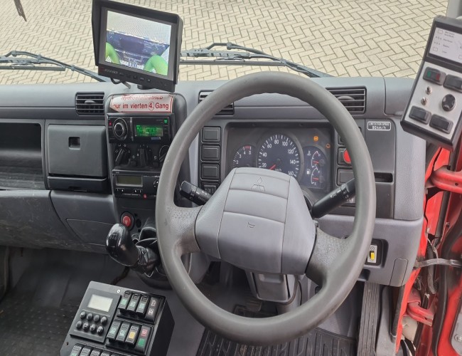 Mitsubishi Canter 7 C15 Brock SL 140/2 Sweeper, Road Surface Cleaner, Front Brush, Kehrmaschine TT 4576