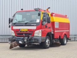 Mitsubishi Canter 7 C15 Brock SL 140/2 Sweeper, Road Surface Cleaner, Front Brush, Kehrmaschine TT 4576