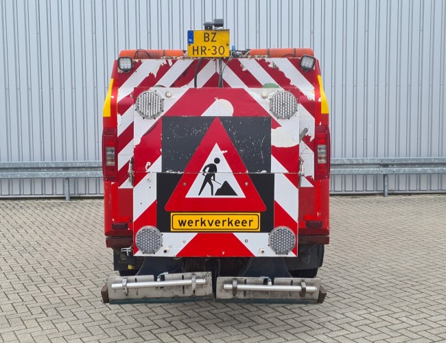 Mitsubishi Canter 7 C15 Brock SL 140/2 Sweeper, Road Surface Cleaner, Front Brush, Kehrmaschine TT 4576