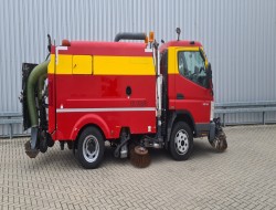 Mitsubishi Canter 7 C15 Brock SL 140/2 Sweeper, Road Surface Cleaner, Front Brush, Kehrmaschine TT 4576