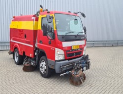 Mitsubishi Canter 7 C15 Brock SL 140/2 Sweeper, Road Surface Cleaner, Front Brush, Kehrmaschine TT 4576