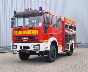 Iveco EuroFire 95E18 4x4 -600 ltr -Feuerwehr, Fire brigade - Expeditie, Camper, DOKA TT 4581