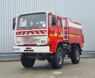 Renault Midliner M210 4x4 -Feuerwehr, Fire brigade -3.500 ltr watertank - Expeditie, Camper, Telma Brake TT 4597