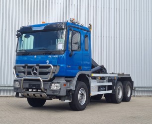 Mercedes-Benz Actros 3348 6x4 Haakarm, Hooklift, Abrolkipper - BB - Manuel TT 4600