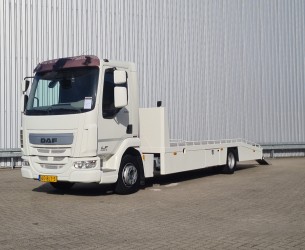 DAF LF 220 FA 5.400 kg. Lier, Winch, Winde - oprijwagen, machinetransporter TT 4604