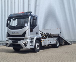 Iveco Eurocargo 120-250 4T. Schuifplateau, Schiebplateu - Hubbrille - Lier, Winde TT 4610