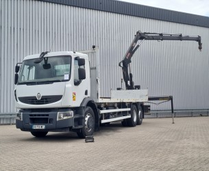 Renault Premium DXI 370 6x2 - HIAB 14TM Kraan, Crane, Kran, Grue - Remote control TT 4625
